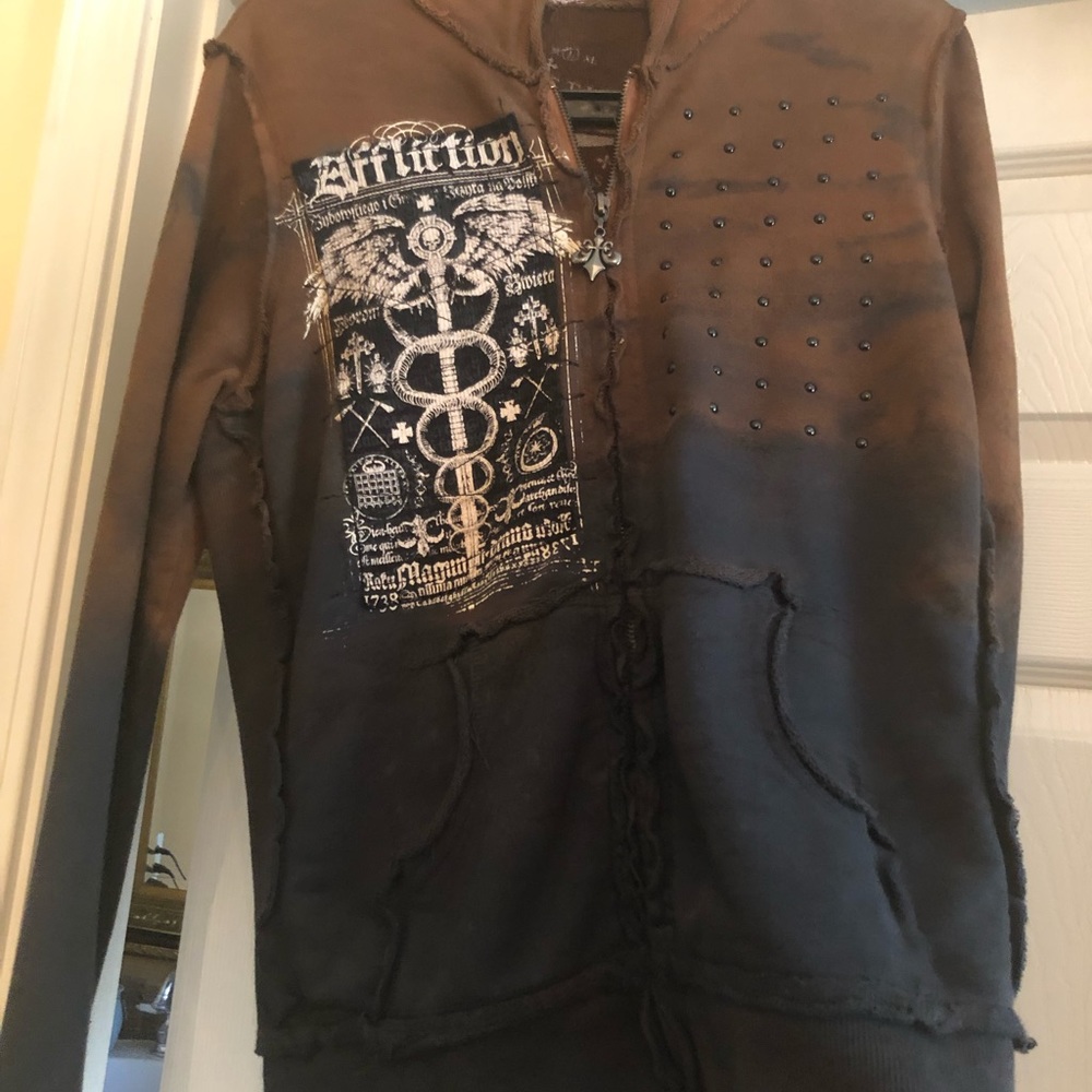 Affliction jacket size L